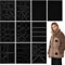 TPTGIAR 10 Blatt Nylon Flicken Selbstklebend Stoff, Selbstklebende Bügelflicken Schwarz, Wasserdicht Autositz Reparatur, Daunenjacke Reparatur Flicken für Jacken Zelte Oberbekleidung Rund Oval