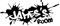 Benutzerdefinierte Name Graffiti Straße kultur Wand Aufkleber Junge Zimmer Kindergarten Personalisierte Name Graffiti Schlafzimmer Vinyl-S-24x56cm-Black