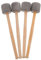 ERINGOGO Robuster Komfortabler Griff 4 Stück Große Drumsticks Aus Schaumstoff Für Schlaginstrumente