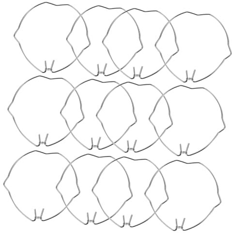 Yardenfun Innen Strahler Edelstahl Lampen Halteringe Mr16 Licht Fixierung Scheinwerfer Zubehör Feste Ringe Für Lampenschirme Lampen Montageset Für Sichere Installation Schrankbeleuchtung