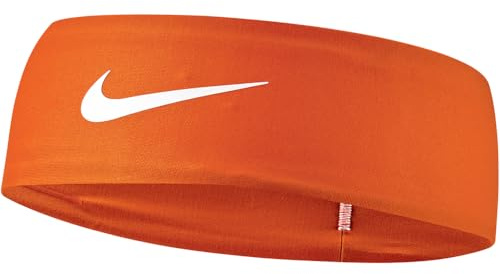 Nike Dri-Fit Fury Classic Stirnband Safety Orange/Weiß BN3050-813