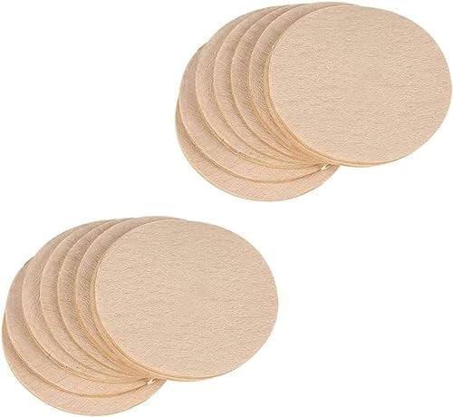 200Pcs Coffee Filter Moka Pot Filter Paper No.6, Disposable Filters