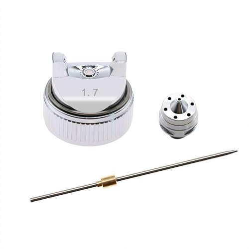 Kit de buses de rechange pour pistolet pulvérisateur HVLP H-827 - Peinture pneumatique manuelle haute durabilité pour jardin, maison et industrie, design étanche (1,7 mm)