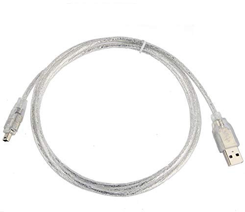 DXTSXLU Cable Usb 2.0 Am A Firewire 1394 De 4 Pines, Longitud: 1,5 M