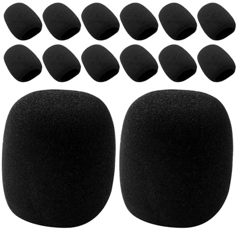 FRCOLOR 18stücke Eva-mikrofonschutz für Handmikrofone Windschutzhülle zur Geräuschreduzierung Popfilter für Gesangsaufnahmen Studio-streaming und Podcasts Schutz vor Staub und Schmutz