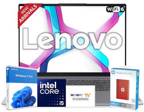 Lenovo 2026 New Generation 16 Thinkbook Business Laptop, Intel Core i5-13420H Processor(Outperforms Ultra 7 155U), 32GB RAM, 2.5TB Storage(2TB SSD + 500GB External), Long Battery Life, Windows 11 Pro