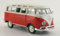 VW T1 Sambabus, rot/Weiss, 0, Modellauto, Fertigmodell, Maisto 1:24