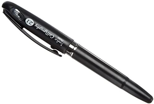 Pentel Tradio Calligraphy Füllfederhalter Kalligraphie-Spitze breite 2,1 mm schwarz