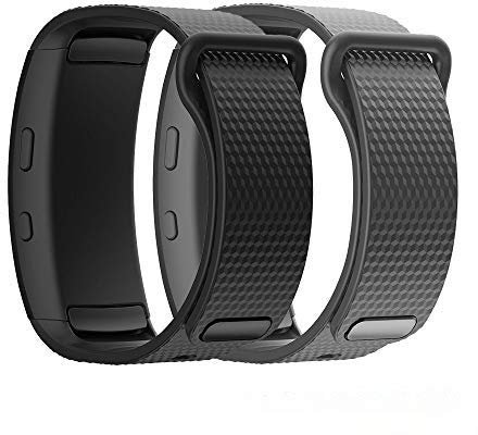 TOPsic Armband für Samsung Gear Fit2 / Gear Fit 2 Pro Armband, Ersatz Silikon Armband Armband Uhrenarmband für Gear Fit 2 Pro SM-R365 / Gear Fit2 SM-R360