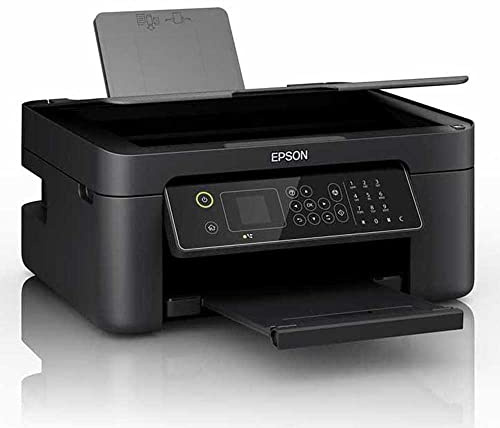 Epson Workforce WF-2820DWF 4-in1 Tinten-Multifunktionsgerät (Druck, Scan, Kopie, Fax, WiFi, Duplex, Einzelpatronen, DIN A4), inkl. 4 Monate ReadyPrint Flex Tintentarif