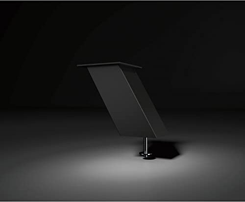 EBB Barkonsole Jumbo 80 x 80 x 170 mm schräg Aluminium schwarz