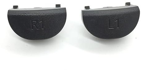 YANHAO [Videospielteile] 2 Sets JDS 040 JDM 040 Controller Trigger Button Ersatz L1 R1 L2 R2 mit Feder for PS4 Pro Controller Reparaturteil [Ersetzen] (Color : L1 R1)