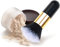 Pinceau de maquillage pour fond de teint poudre (Noir)