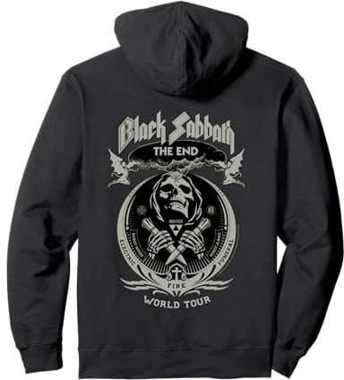 Black Sabbath The End World Tour Heavy Metal Music by Rock O Pullover Hoodie