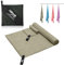 HiiPeak Mikrofaser Handtuch: Kompakt, Leicht, Schnelltrocknend - Microfaser Fitness Handtuch, Badetuch, Reisehandtuch, Campinghandtuch - Grau, 2 Stück, 160cm x 80cm + 50cm x 30cm