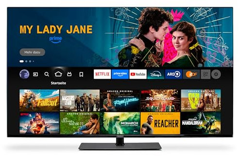 MEDION X16531 (MD 30253) 163,9 cm (65 Zoll) Fernseher (Fire TV, 4K Smart TV, Dolby Vision HDR, Dolby Atmos, Netflix, Prime Video)
