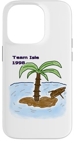 Objetivo de vacaciones de Isla Única Carcasa para iPhone 14 Pro