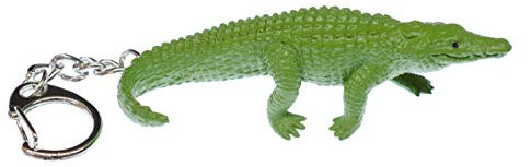 Miniblings Alligator Schlüsselanhänger Krokodil Australien - Handmade Modeschmuck I I Anhänger Schlüsselring Schlüsselband Keyring
