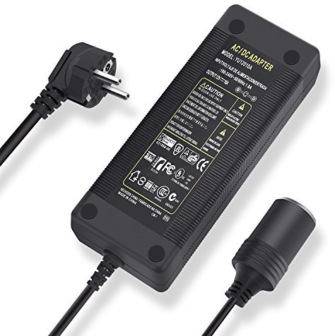 LOETAD 12V/10A 120W Convertidor de Corriente CA a CC Transformador 220V a 12V Fuente de Alimentación Adaptador Encendedor de Cigarrillo de Coche