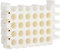 Kabelkamm Tool 24-Hole Cable Dresser, Bundler and Organizing Tool for Data Center, Server Rooms and Machine Room Wire Management and Organizer (6 holes x 4 rows, White)