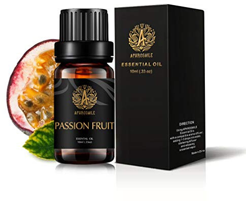 100% reines Passionsfrucht-Ätherisches Öl für Verdampfer, Passionsfrucht-Duftöl als Raumduft, 0,33 Unzen - 10 ml Passionsfrucht-Duftöl für Luftbefeuchter