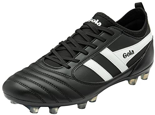 Gola Ceptor MLD Pro Football Junior, Black/White, 3 UK