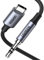 UGREEN Cable USB C a Jack 3.5 DAC Chip 1M Auxiliar Tipo para Coche Compatible con iPhone 16 Plus Pro Max iPad Galaxy S25 Ultra Pixel 9 XL (Gray)