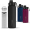 720°DGREE Gourde Isotherme 710ml “noLimit” + Infuseur - Étanche, Sans BPA, Compatible boissons gazeuses. Avec bouchon à vis. Idéale pour le sport, l’extérieur et le fitness