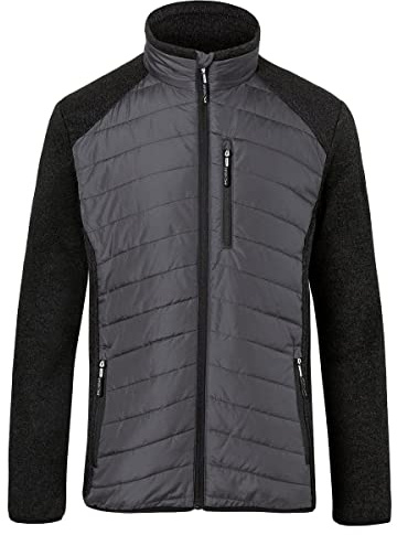 KÜBLER Workwear | Arbeitshybridjacke | anthrazit/dunkelgrau | Größe XL