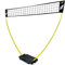 Rete Da Pallavolo Professionale per Giardino Con Pali Alta 225 Cm Portatile per Bambini e Adulti Regolabile Da Beach Volley, Soccer, Racchettoni, Tennis