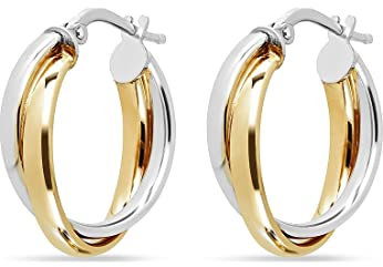 FAVS Damen-Creolen 925er Silber, 925er Silber One Size 88433564