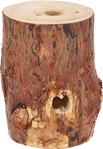 KOTARBAU® Antorcha de jardín, Vela Sueca con mecho para Encendido, Estufa de leña finlandesa, Tronco de Madera, Fuego Sueco, Hoguera para jardín, Picnic o Camping, Fuente de luz y Calor