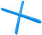 Blue Ear Socks for Oakley Crosslink Zero Sunglass