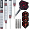 Unicorn Core Plus|Style 2|Steeltip Darts, Silber/schwarz, 26 g