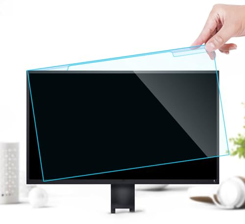 Anti Blue Light Screen Protector For 12” -27” Inch Universal Desktop Monitor,Anti Blue Light Screen Filter,Computer Blue Light Blocking Filter Panel For Eyes - Widescreen Monitor Frame Hanging Type