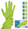 Franz Mensch Hygostar Nitrilhandschuhe Safe Light | puderfrei, grün, 9/L, 24cm, 100 Stück, Einweghandschuhe, Einmalhandschuhe, in Gr. XS, S, M, L, XL & XXL verfügbar