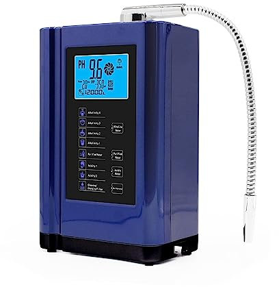 Système de filtre à eau sous l'évier Purificateur de machine de générateur d'hydrogène d'ioniseur d'eau alcaline, produit le système de filtre à eau d'eau d'acide alcalin de PH 3.5-10.5 for la maison