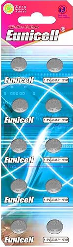 AG8 (1 Blistercards = 10 Batterien) EINWEG Markenware Eunicell