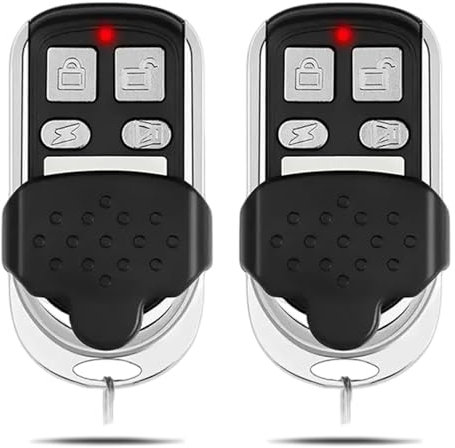 868 MHz - Lot de 2 émetteurs manuels pour porte de garage Hörmann HSE2-868, HSM4-868, HS4-868, compatible avec Hörmann Blue Buttons 868,3 MHz - Télécommande de garage