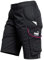 PUMA Workwear Precision X Arbeitsshorts - Kurze Arbeitshose Damen - Robustes, Flexibles Material - Cargohose mit vielen Taschen - Bequeme Passform für Handwerk & Gewerbe - Schwarz/Pink - Gr. 40