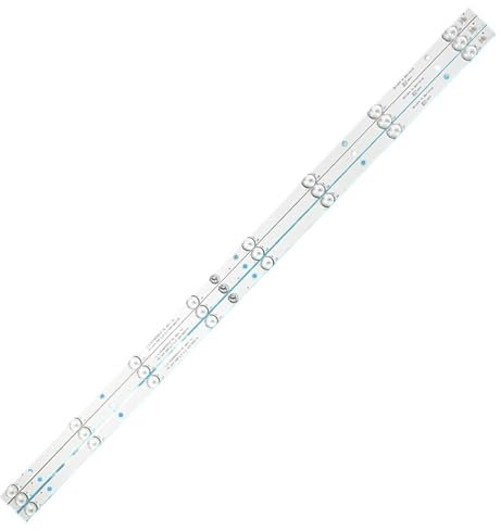 TUCANSBP 3 Pezzi 8 LED 3 V 825 mm compatibili for TV da 43 Pollici MS-L2141 V1 G43DFHDS8-BF