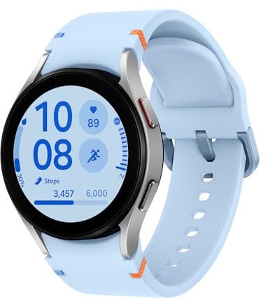 Samsung Galaxy Watch FE, Smart Watch, Health Monitor, Fitness Tracking, Bluetooth, 40mm, Silver, 3 Year Samsung Extended Warranty (UK Version)