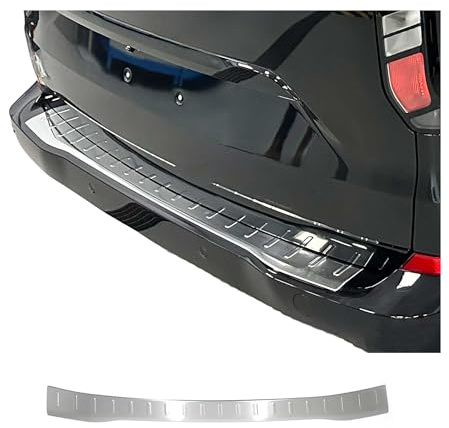OMAC Ladekantenschutz für VW Transporter T7 2024-2026 Edelstahl gebürstet | Stoßstangenschutz, fahrzeugspezifische Passform