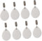 F Fityle 8X Tischdecke Gewichte Tischdecke Anhänger Duschvorhang Tischabdeckung Picknick Garten Schwere Outdoor Vorhang Gewichte für Familie Party Camping Hochzeit, Weiß 4 cm