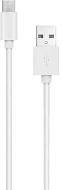 iTechCover USB Cable Charging Cord/Charger Power Lead Wire Compatible with Sony WF-SP700N Wireless Noise Cancelling Ear Buds Headphones/White / (2m / 6.6ft)