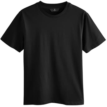 NEXT Herren Schmale Passform Premium Slim Fit T-Shirt mit Rundhalsausschnitt