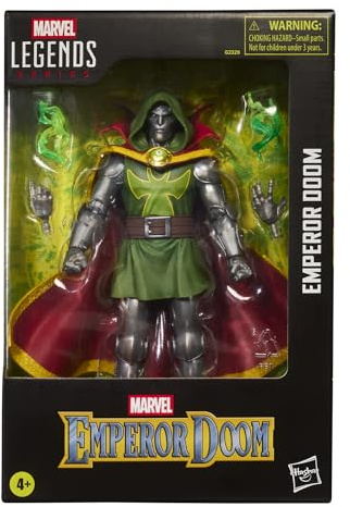 Marvel Legends Series Emperor Doom, Fantastic Four Comics Collectible 6-Inch Scale Action Figure