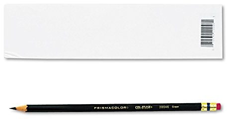 Prismacolor Col-Erase Lot de 12 crayons de couleur effaçables Vert