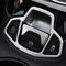 Kadore für Jeep Compass 2017 ABS Innen Auto matt Zubehör Gear Shift Knob Rahmen Radzierblenden Innen Elektronische Feststellbremse Verkleidung 1 Stück/Set