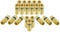 POPPSTAR 20x SAT F-Quick Mount Stecker, F-Kompressionsstecker für Koaxial-Kabel, Antennenkabel, Satellitenkabel bis 7,5mm,Witterungsbeständig, vergoldet